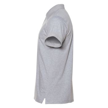 Рубашка поло унисекс STAN хлопок/эластан 200, 05, Серый меланж,  (50/60)  (56/XXXL) Рубашка поло унисекс STAN хлопок/эластан 200, 05, Серый меланж,  (50/60)  (56/XXXL)