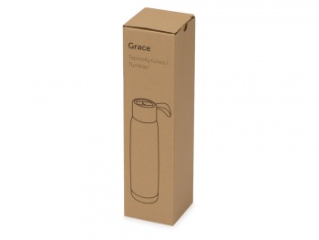 Термобутылка «Grace» 320мл, белый