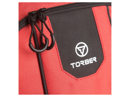 Рюкзак TORBER ROCKIT с отделением для ноутбука 15,6", красный, полиэстер 600D, 46 х 30 x 13 см