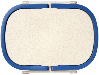 Ланч-бокс Shen из пшеничного соломенного волокна, синий