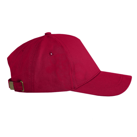 Бейсболка STAN 5 клиньев хлопок 260, 12, Бордовый,  (66)  (56-58/ONE SIZE)