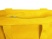 Сумка на молнии Zipper из хлопка 280 г c карманом на молнии спереди, желтый