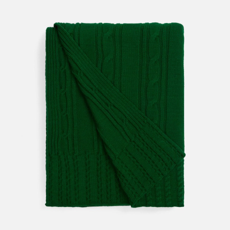 Плед Remitti, глубокий зеленый