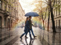 Зонт-трость Sombrella, темно-синий
