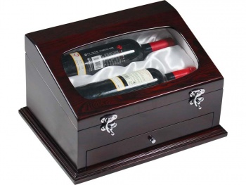 Шкатулка для вина «Ларец Изабеллы», темно-коричневый (Р)