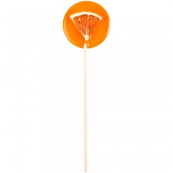 Леденец Lollifruit, оранжевый с апельсином
