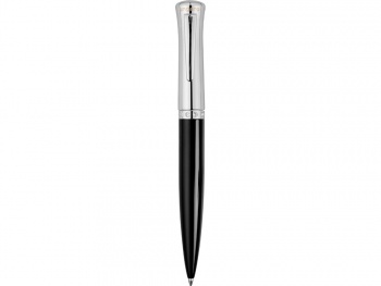 Ручка шариковая Ungaro модель «Ovieto» в футляре, черный/серебристый