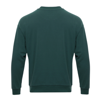 Свитшот унисекс STAN футер без начёса, 350, 96, Тёмно-зелёный,  (130)  (44/XS)