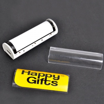 Универсальный аккумулятор "Flash" (2600mAh) с подсветкой логотипа,9,5х3х3,1 см,пластик, шт