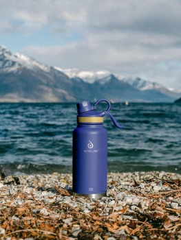 Термобутылка Fujisan XL, синяя