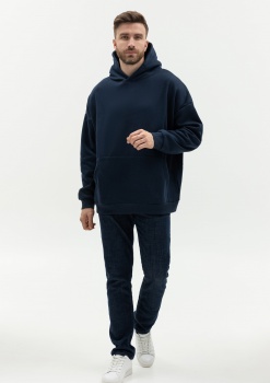 Худи унисекс STAN оверсайз интерсофт 320, 69, Тёмно-синий,  (46)  (56/XXXL) Худи унисекс STAN оверсайз интерсофт 320, 69, Тёмно-синий,  (46)  (56/XXXL)