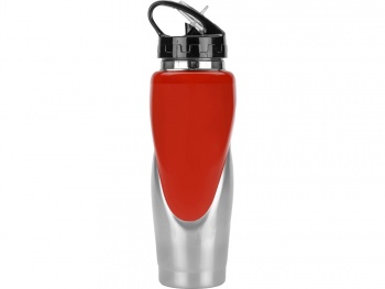 Бутылка спортивная "Олимпик" 800мл, красный (Р)