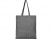 Сумка-тоут Pheebs из переработанного хлопка 150 г/м2, черный меланж