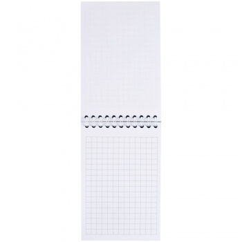 Блокнот Dali Mini в клетку, черный