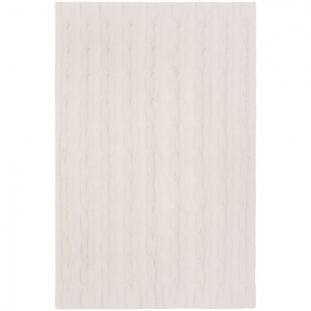 Плед Snefald, жемчужно-белый