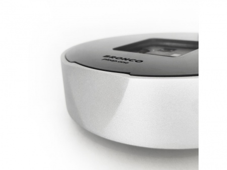 Часы настольные "Sparky" XXS, серебристые