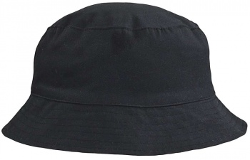 Панама Unit Summer двусторонняя, черная с серым