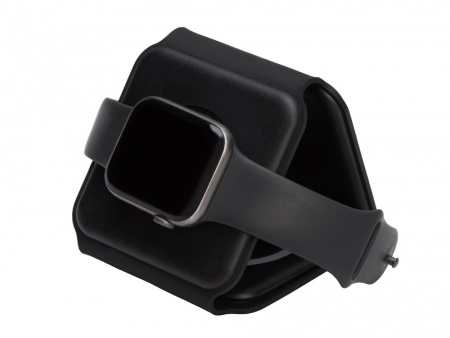 Беспроводное зарядное устройство 3-в-1 «Road», 15 Вт, черный