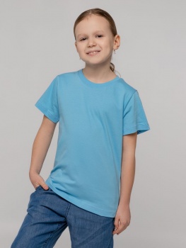 Футболка детская T-Bolka Kids, голубая Футболка детская T-Bolka Kids, голубая