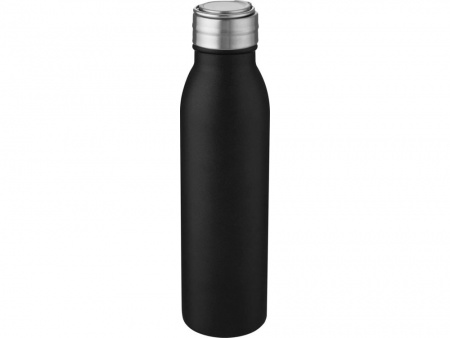 Harper, спортивная бутылка из нержавеющей стали объемом 700 мл с металлической петлей, черный
