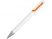 Ручка шариковая "Nassau", белый/оранжевый