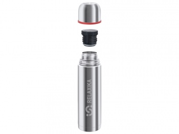 Термос Relaxika 101, 1000 мл, стальной