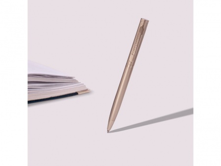 Ручка "Firenze" шариковая автоматическая, шампань