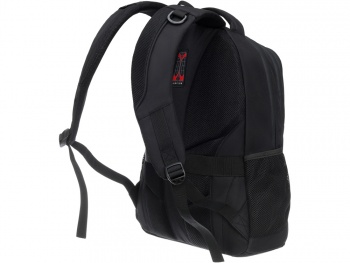 Рюкзак TORBER ROCKIT с отделением для ноутбука 15", чёрный, полиэстер, 34 х 16,5 х 47 см, 24 л