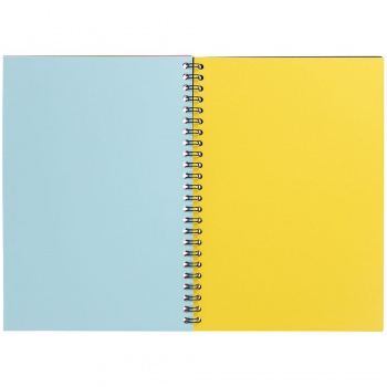 Блокнот Sideways Notes, черный