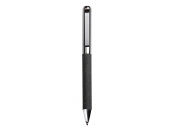 Шариковая ручка из переработанной стали и переработанной кожи "Venera", серая