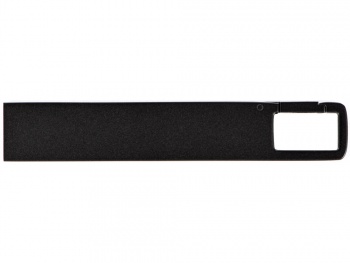 USB 2.0- флешка на 32 Гб c подсветкой логотипа «Hook LED», темно-серый, синяя подсветка