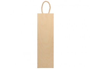 Пенал на 1 бутылку с грифельной крышкой, натуральный