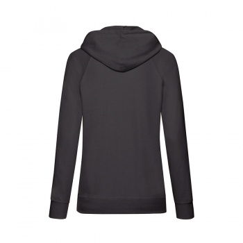 Толстовка женская "LIGHTWEIGHT", черный_L, 80% хлопок, 20% полиэстер, 240 г/м2 Толстовка женская "LIGHTWEIGHT", черный_L, 80% хлопок, 20% полиэстер, 240 г/м2