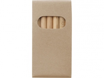 Набор карандашей для раскрашивания Artemaa с 6 предметами, натуральный