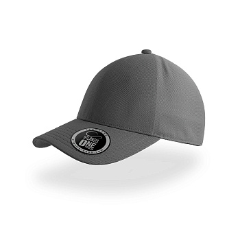 Бейсболка "Сap One", серый,  без панелей и швов, 100% полиэстер , 190 грм2