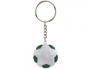 Футбольный брелок Striker, белый/зеленый
