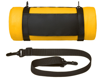 Плед «Нежность» с плечевым ремнем, желтый