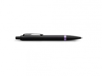 Шариковая ручка Parker IM Vibrant Rings Flame Amethyst Purple, стержень: M blue, в подарочной упаковке.