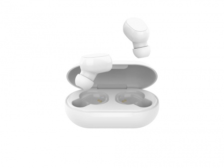 Подарочный набор с колонкой и наушниками «Full Music», белый, серый