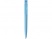 Шариковая ручка из переработанного rPET материала RECYCLED PET PEN F, матовая, голубой