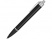 Ручка пластиковая шариковая «Glow», черный/серебристый (Р)