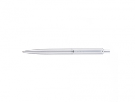 Ручка шариковая Pierre Cardin GAMME Classic. Цвет - серебристый. Упаковка Е