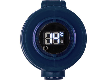 Вакуумная термокружка Waterline с медной изоляцией «Bravo», 400 мл, тубус, темно-синий