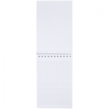 Блокнот на пружине Bonn Soft Touch, M, белый