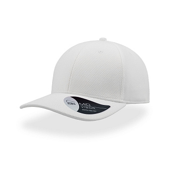 Бейсболка "DYE FREE", 6 клиньев, пластиковая застежка, белый, 100% полиэстер, плотность 170 г/м2