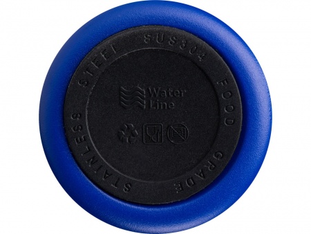 Вакуумная термокружка Waterline с медной изоляцией «Bravo», 400 мл, синий