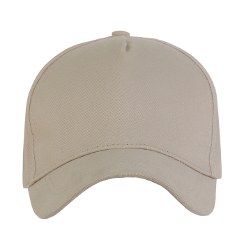 Бейсболка STAN 5 клиньев хлопок, 260, 112, Песочный бежевый,  (541)  (56-58/ONE SIZE)