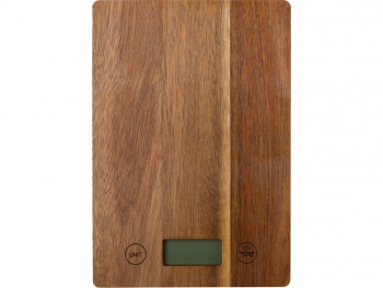 Кухонные весы из акации «Home Chef»