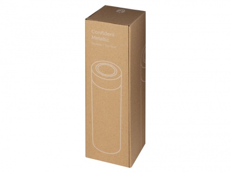 Термос «Confident Metallic» 420мл, медный
