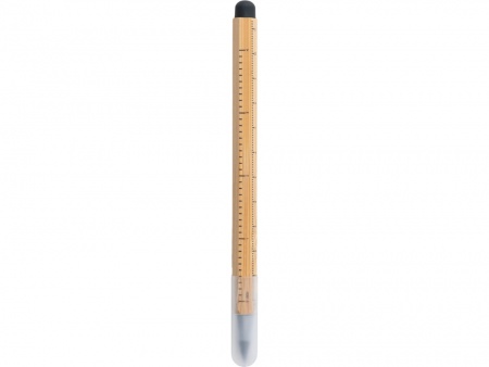 Вечный карандаш "Sicily Bamboo" из бамбука со стилусом и линейкой